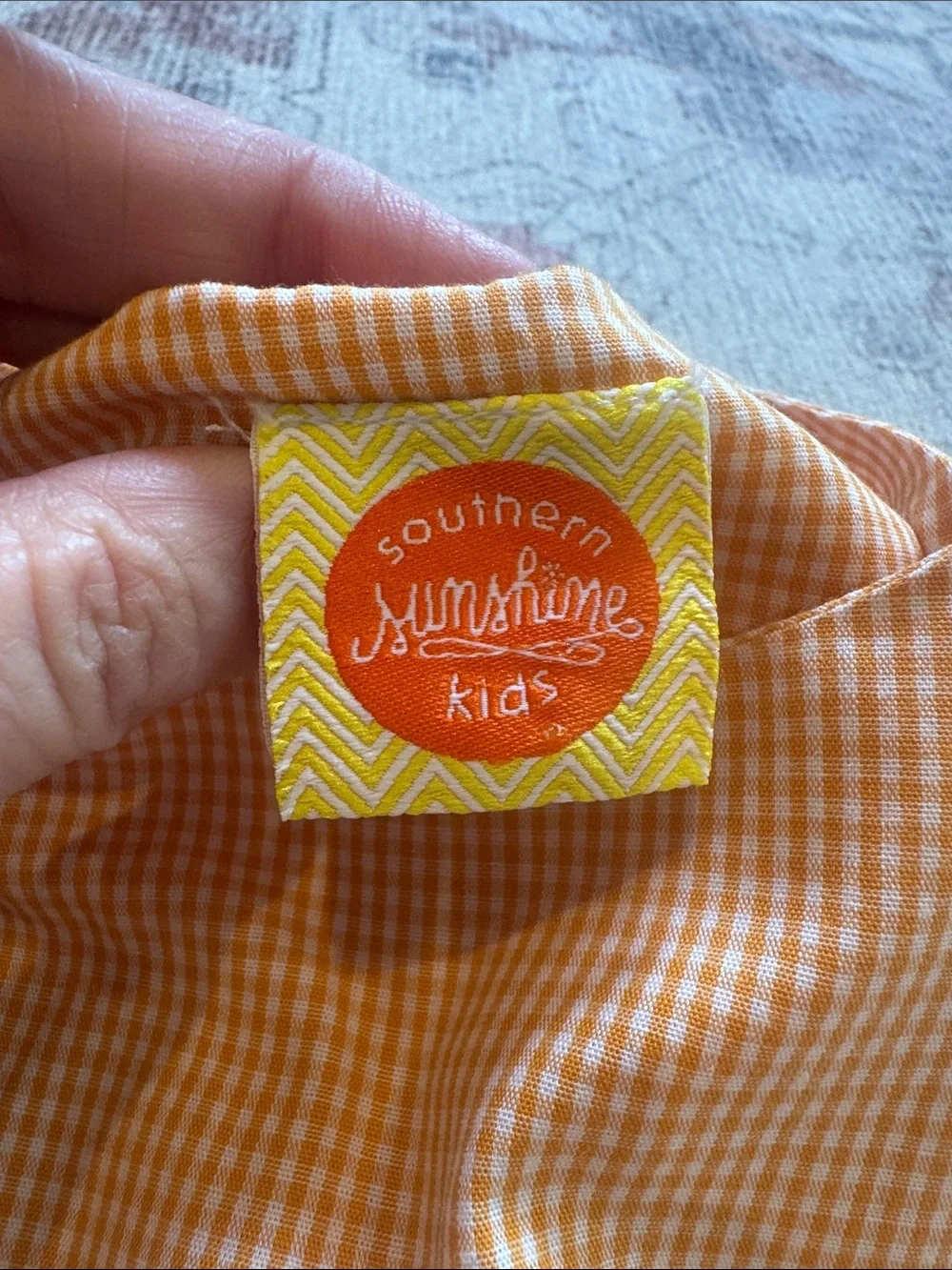 Vintage Pumpkin Appliqué Kids Overalls - Orange
